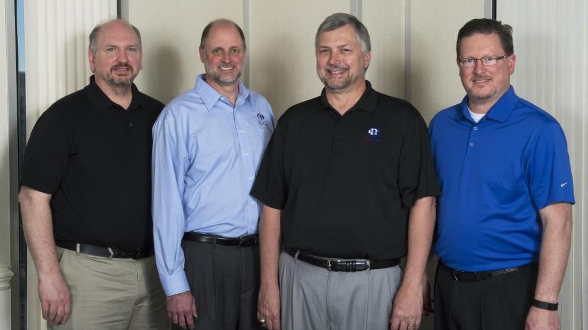 Carolinas Net Care partners, left to right: Max Haithcox, Fred Longietti, Greg Aker, Lee Eskridge