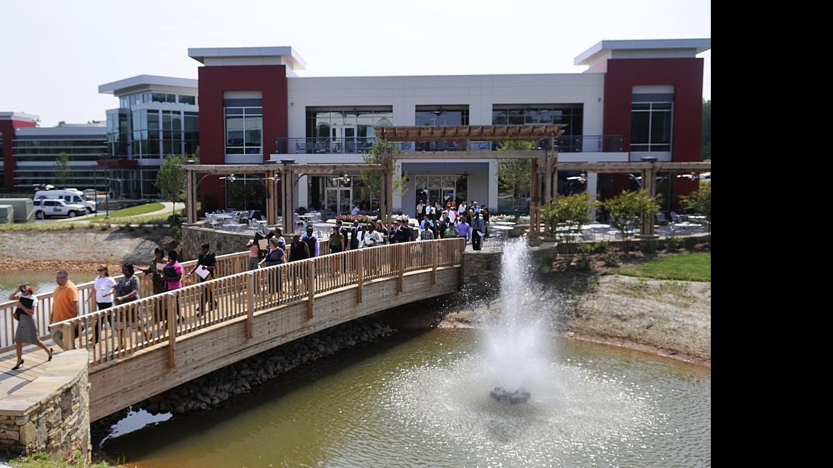 
The Red Ventures campus in Indian Land. The Internet marketing firm said it’s made a “strategic investment” in Treehouse, an online technology learning platform it uses. 
