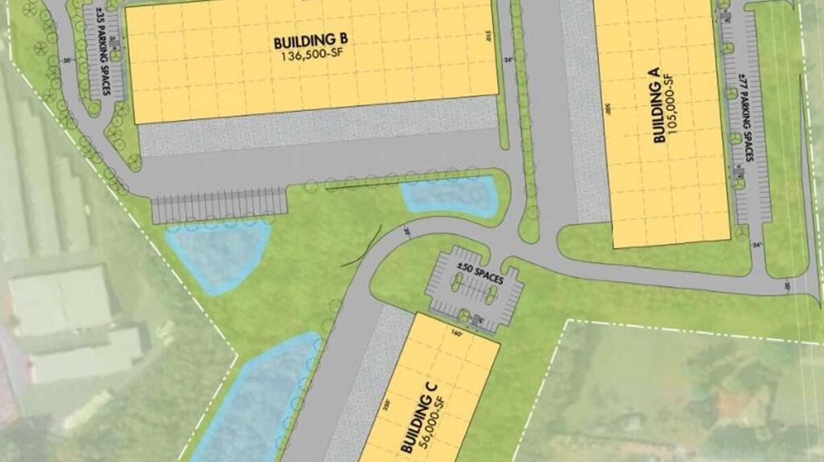 A site plan for SilverPark North.