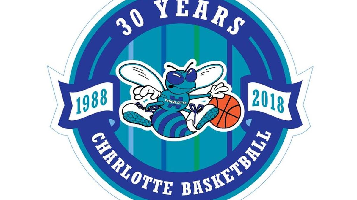 Hornets logo for 30th anniversary