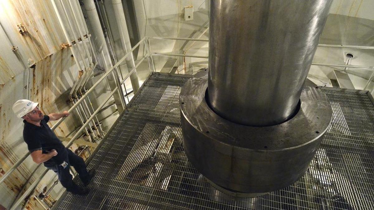 Two-thirds of Duke Energy’s international business is in hydroelectric plants, like this one on Lake Norman.