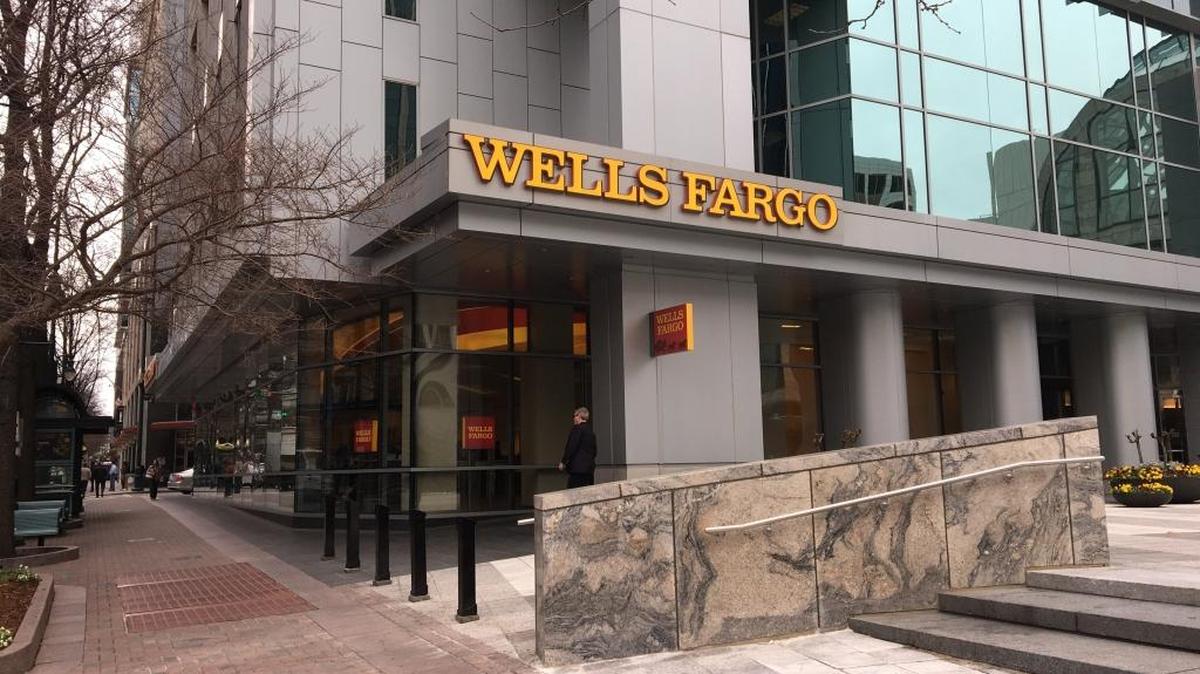 This file photo shows a Wells Fargo branch along South Tryon Street in uptown Charlotte.