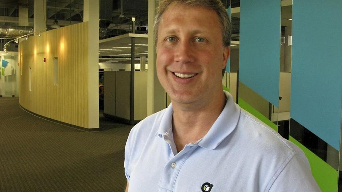 Keith Luedeman, founder of Goodmortgage.com, stands inside his company’s Charlotte offices in this Observer file photo. This week, Luedeman announced the sale of his company to a Virginia lender, a deal he said will result in Goodmortgage expanding its Charlotte employment.