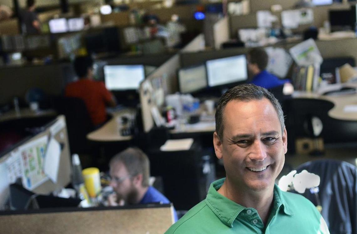 The late Doug Lebda, founder and CEO of Lending Tree, in a 2015 file photo.