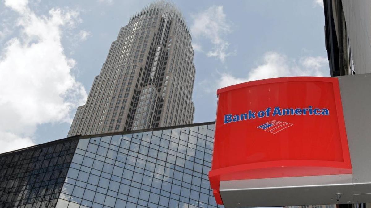 Bank of America’s Charlotte headquarters are shown in this 2010 file photo. The bank reported third-quarter financial results Friday.