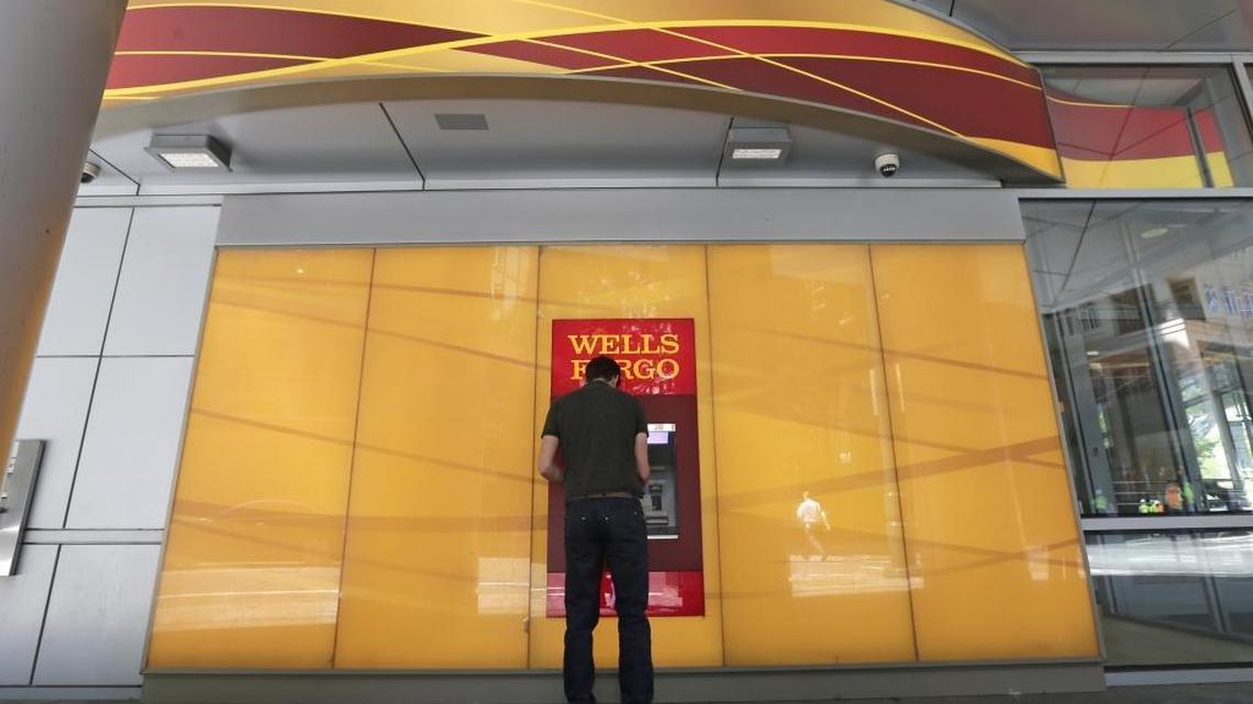 Wells Fargo was among large U.S. banks to report second-quarter financial results on Friday.