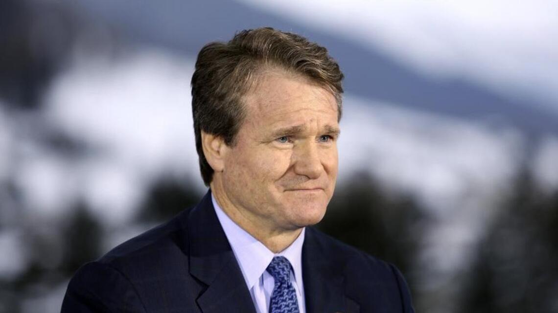 Bank of America CEO to co-chair Swiss gathering of global elite