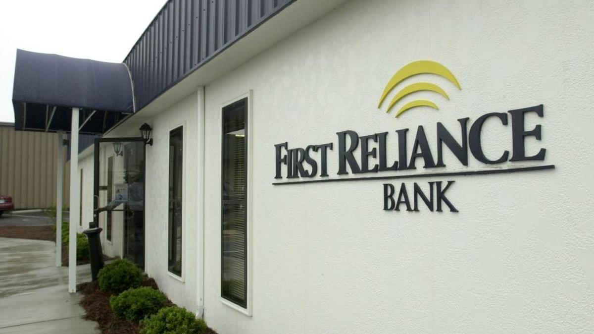 A First Reliance Bank location is shown in this file photo.