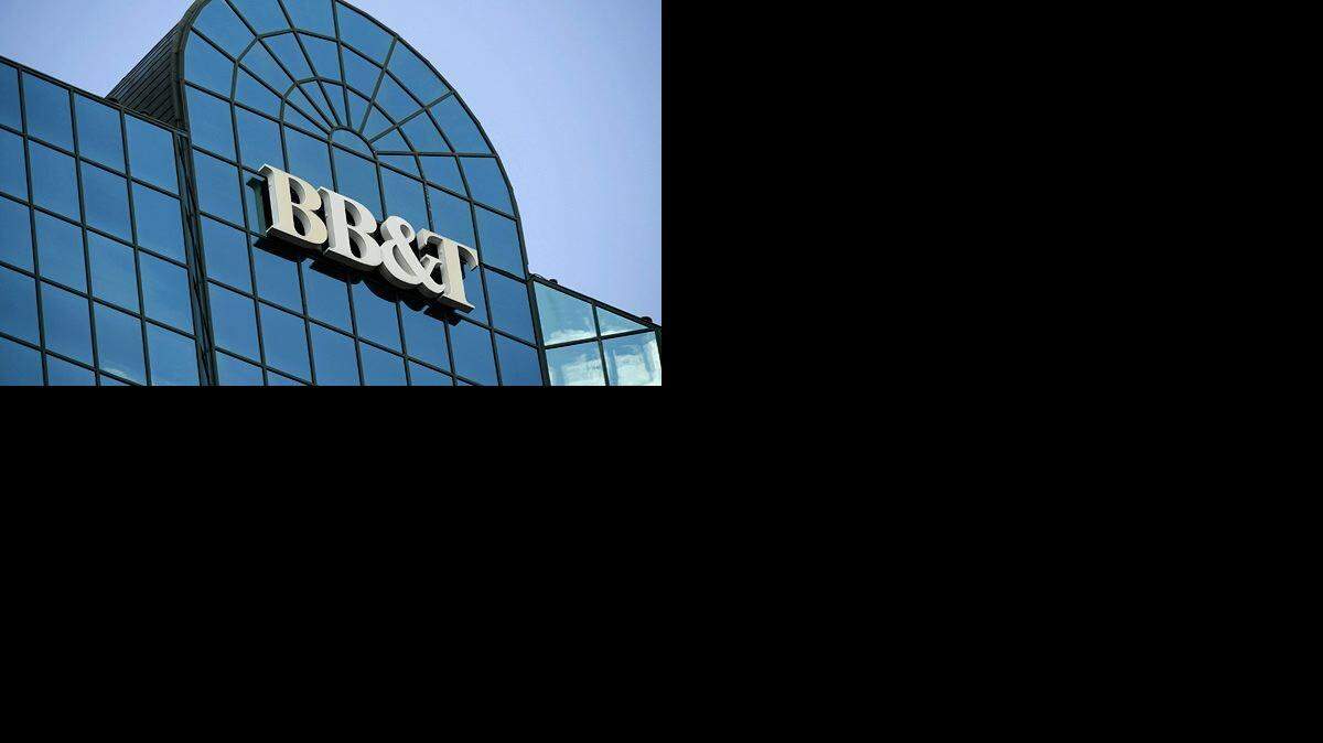 
Winston-Salem-based BB&T on Thursday said first-quarter profits fell 1.6 percent.

