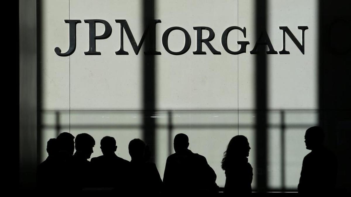 The JPMorgan Chase & Co. logo is displayed at the company’s New York headquarters in this 2013 file photo.