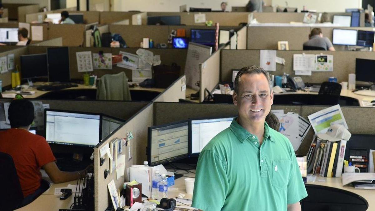 Doug Lebda, 44, founder and CEO of Lending Tree, in an April 2014 file photo.