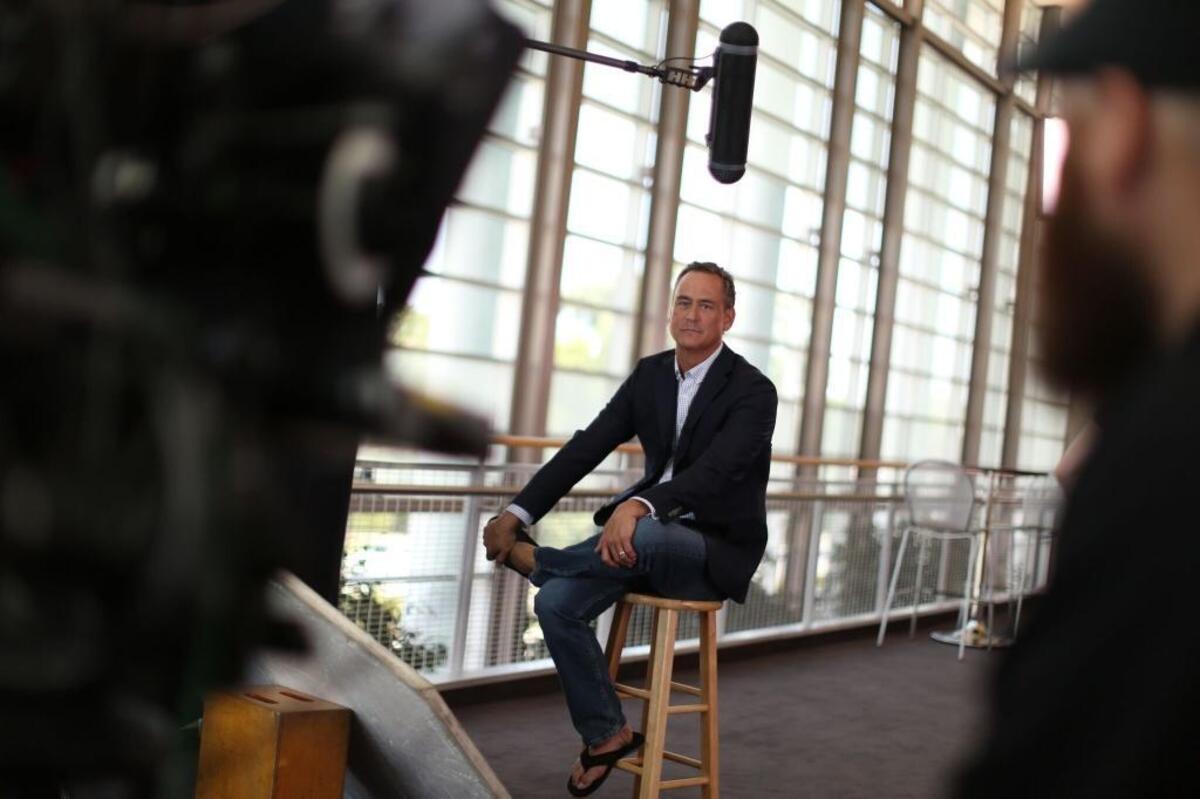 The late LendingTree CEO Doug Lebda, seen here in a 2017 file photo..