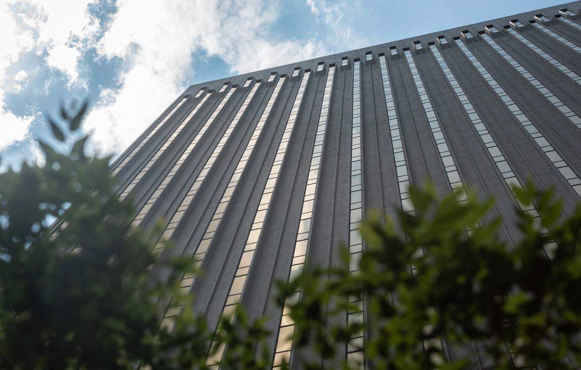 Two Wells Fargo, at 301 S. Tryon St., has switched hands for $36.5 million. The new owners are hinting at adding residential and hospitality aspects to the building. 