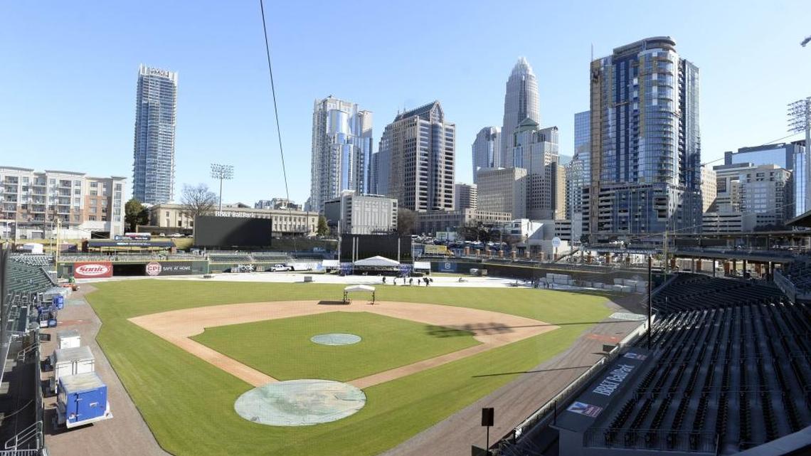 Are the Charlotte Knights still planning a multistory office building next to BB&T Ballpark?