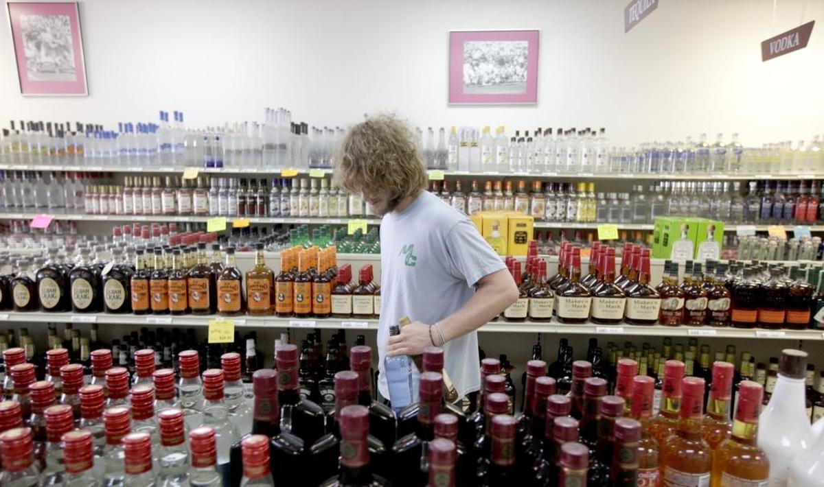You can only buy liquor at state governed ABC stores in North Carolina.
