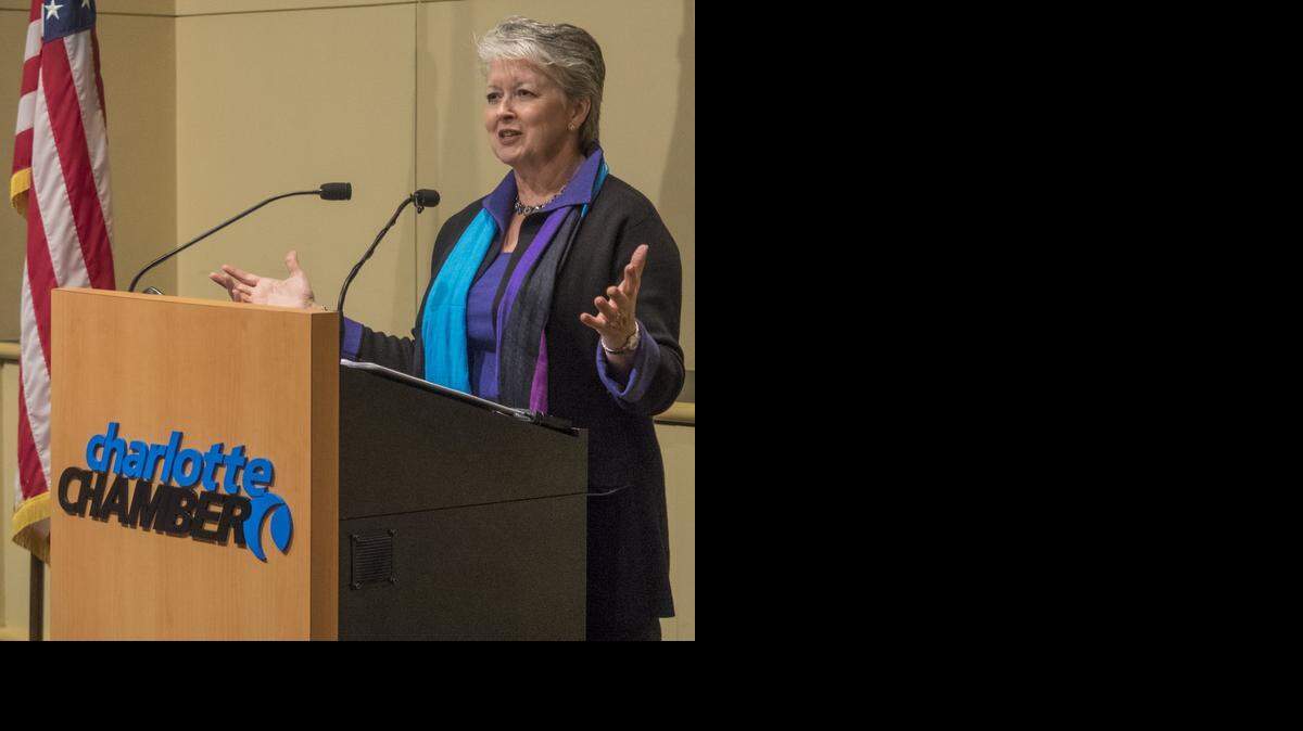 
Former North Carolina Commerce Secretary Sharon Decker has been appointed to the UNC Charlotte board of trustees. Her four-year term will start July 1. In 1998, Decker chaired the Charlotte Chamber. 

