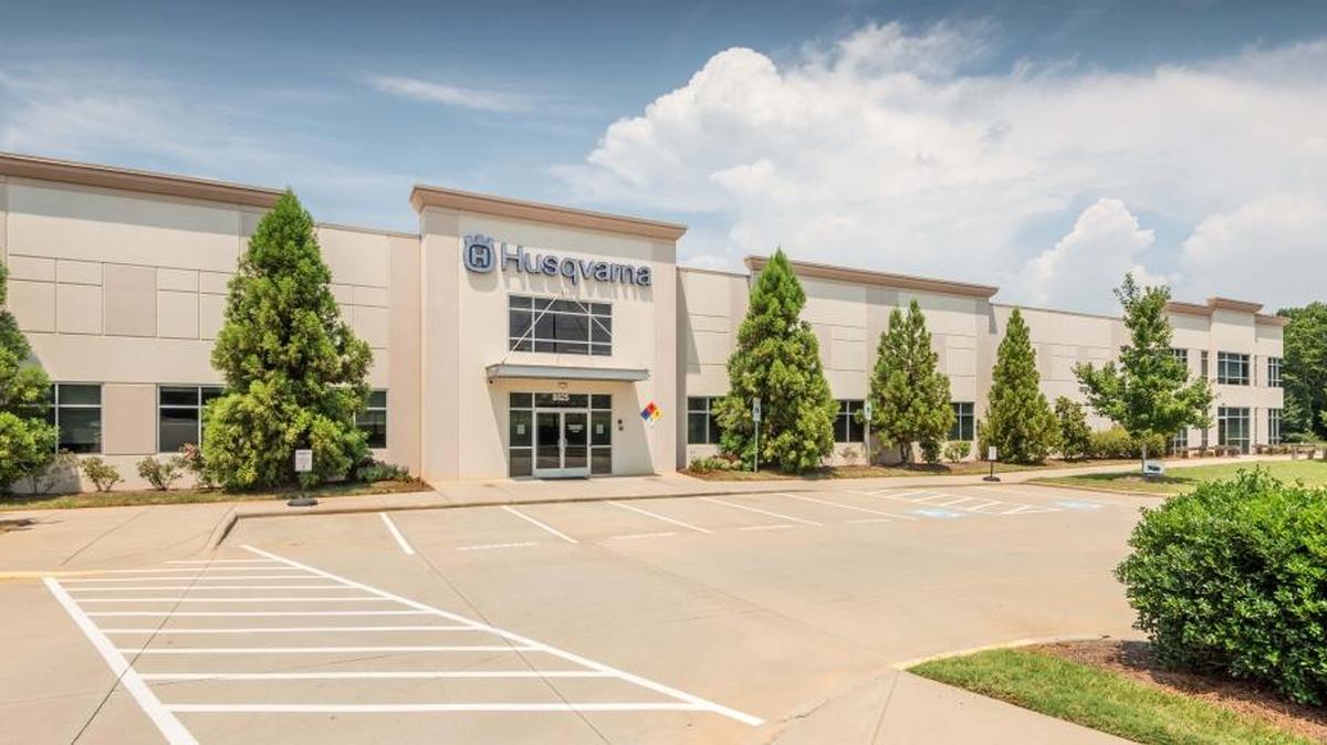 The Husqvarna building in Charlotte.