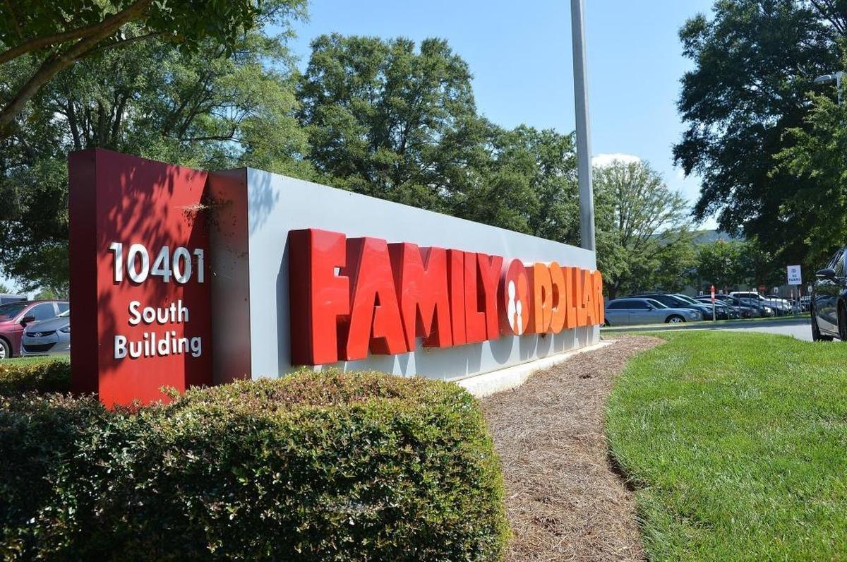 Family Dollar’s corporate offices on Monroe Road in Matthews