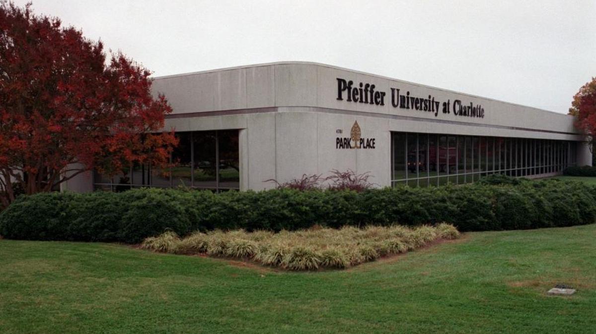 
The Park Road campus of Pfeiffer University at Charlotte.
