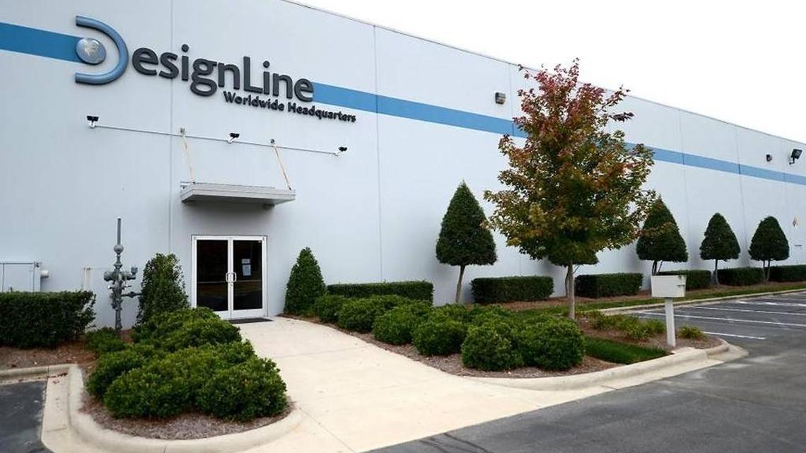 This file photo shows the former Charlotte headquarters for DesignLine, the defunct bus maker.