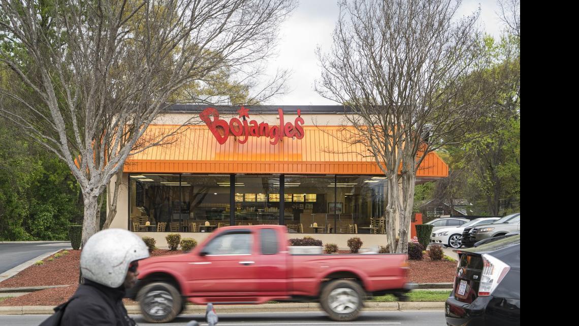 
The Bojangles on West Boulevard in Charlotte.
