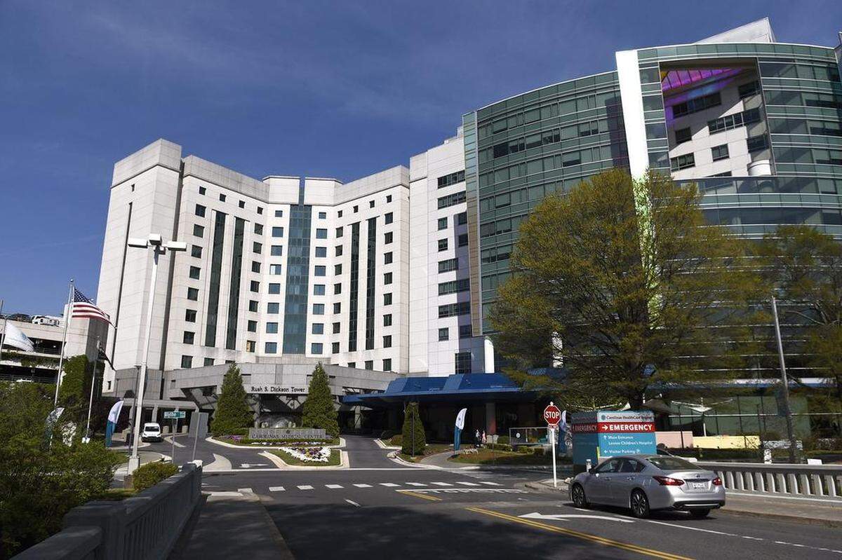 Atrium Health’s flagship hospital in Dilworth. 