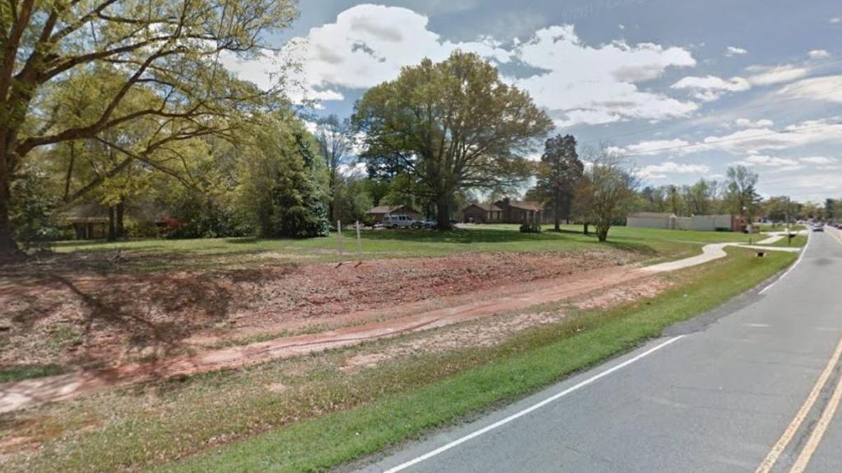 The site at 3230 Mt. Holly-Huntersville Road where Rea Ventures is planning to build an affordable housing development.