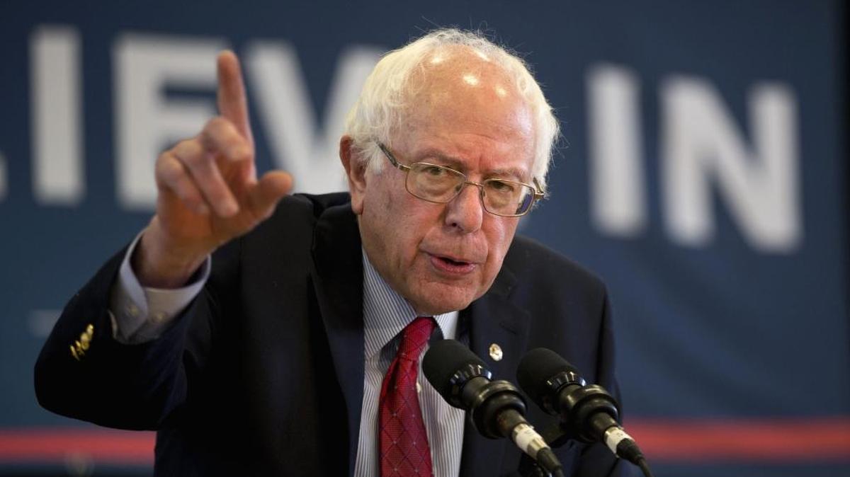 Democratic presidential candidate Bernie Sanders, speaking at a Nevada rally last week, is among five U.S. senators questioning Charter Communications’ proposed $55.1 billion purchase of Time Warner Cable.