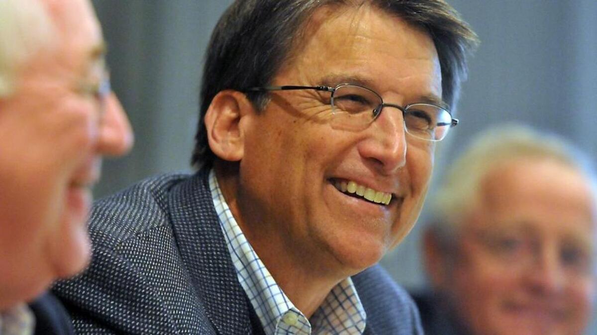 
North Carolina Gov. Pat McCrory 

