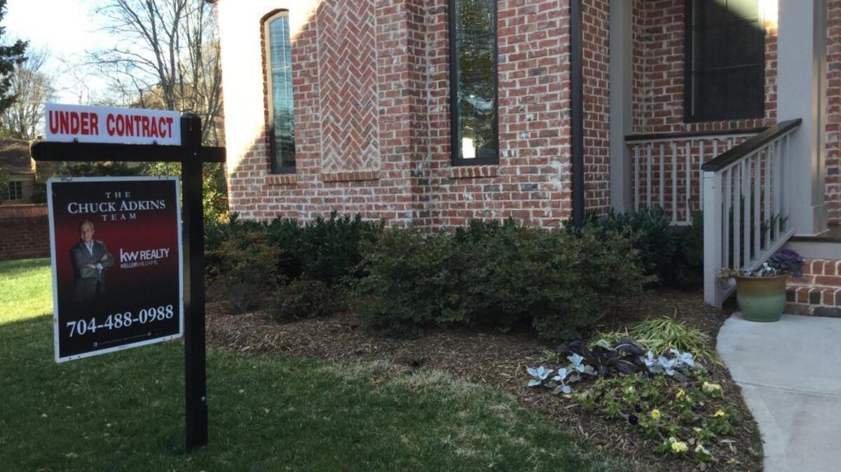 In its monthly report released Friday, the Charlotte Regional Realtor Association said 2,491 properties sold January 2017, compared to 2,170 the previous January. Sales were down 28.5 percent compared to December 2016.