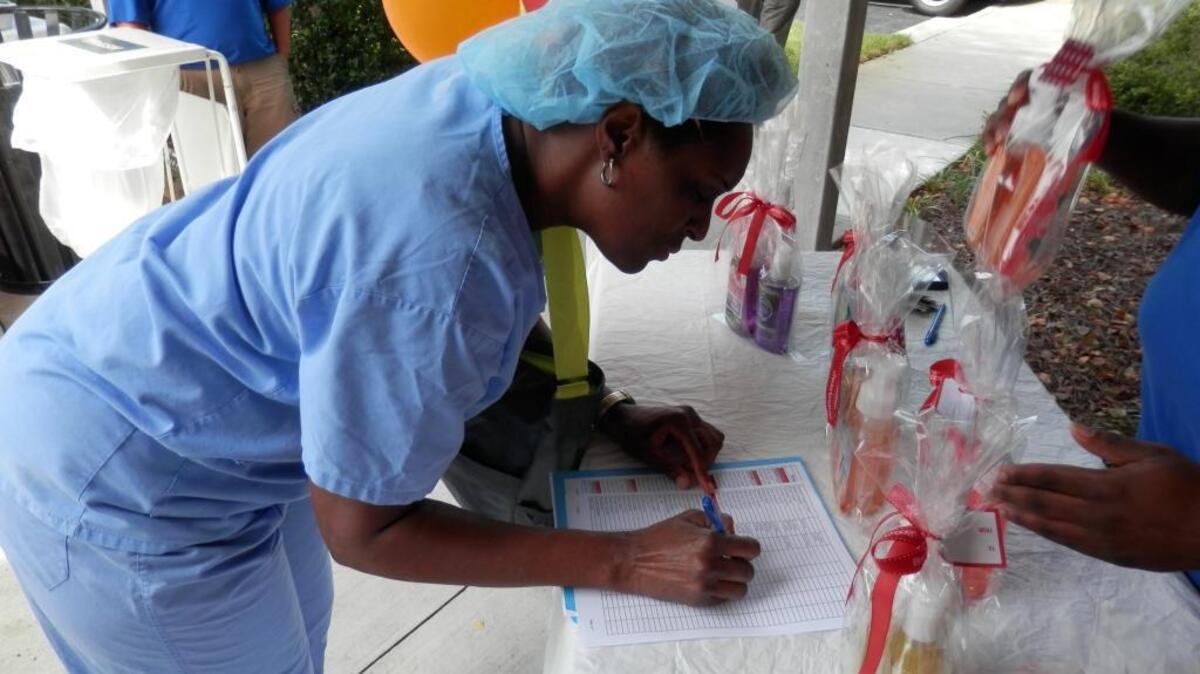 A summer employee cookout with giveaways and drawings are among the perks at Gateway Ambulatory Surgery Center in Concord.