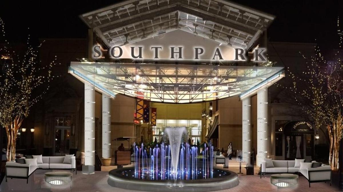
New SouthPark Mall exterior signage is expected to be completed by the holiday shopping season. 
