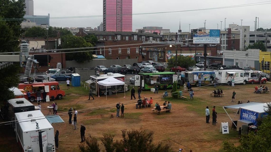 Food Truck Friday at South End on September 25, 2015.
