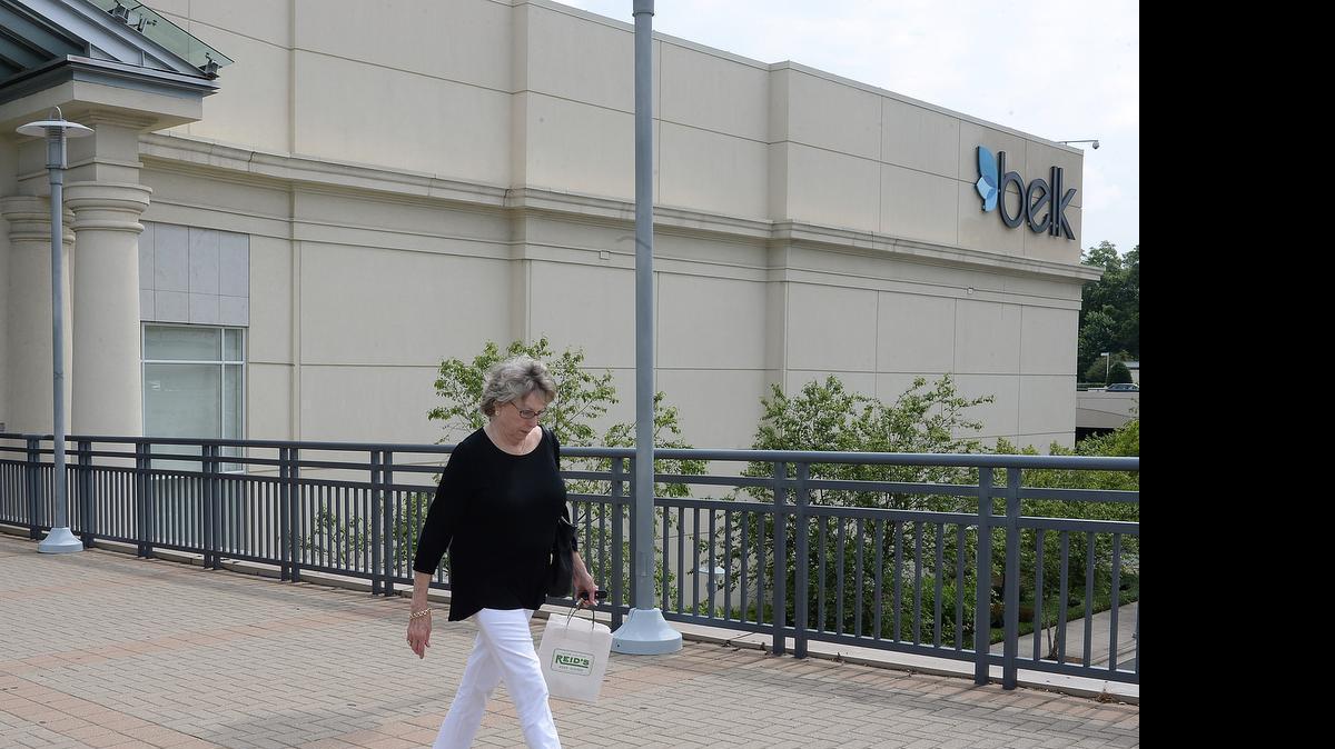 
Belk department store at SouthPark mall. 
