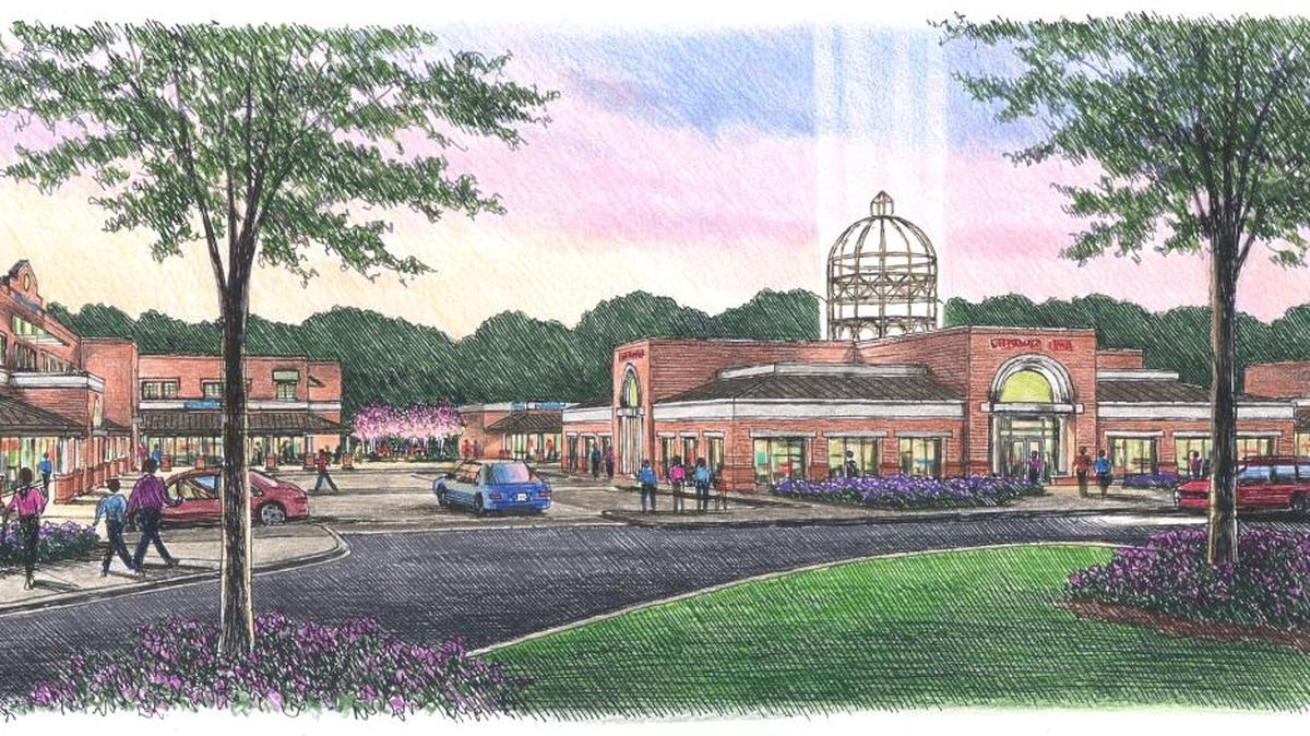 Rendering of plans for East Town Market.