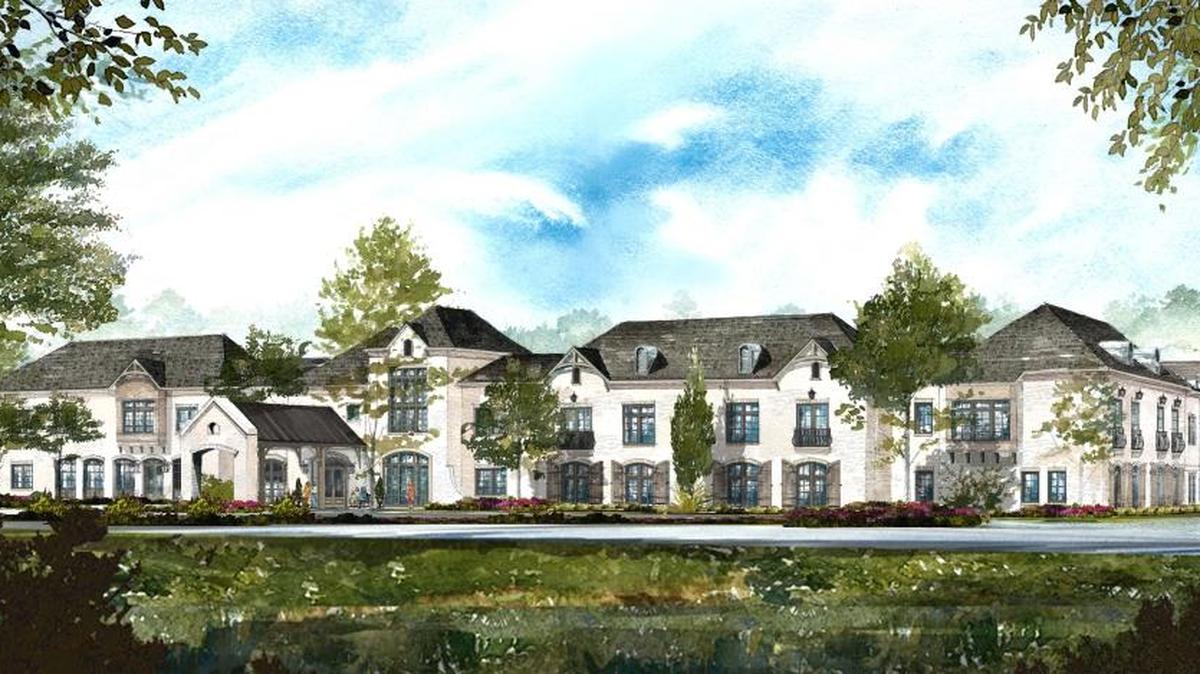 Rendering of the Blake at Baxter Village.