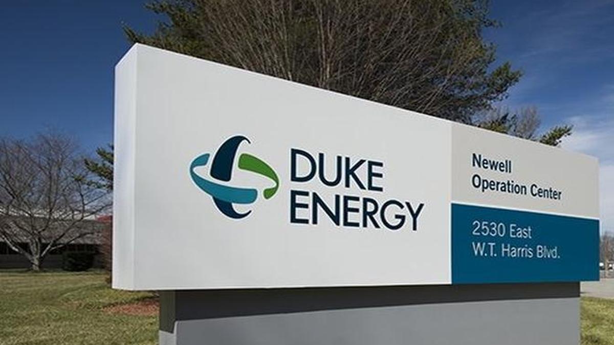
Duke Energy signage in Charlotte
