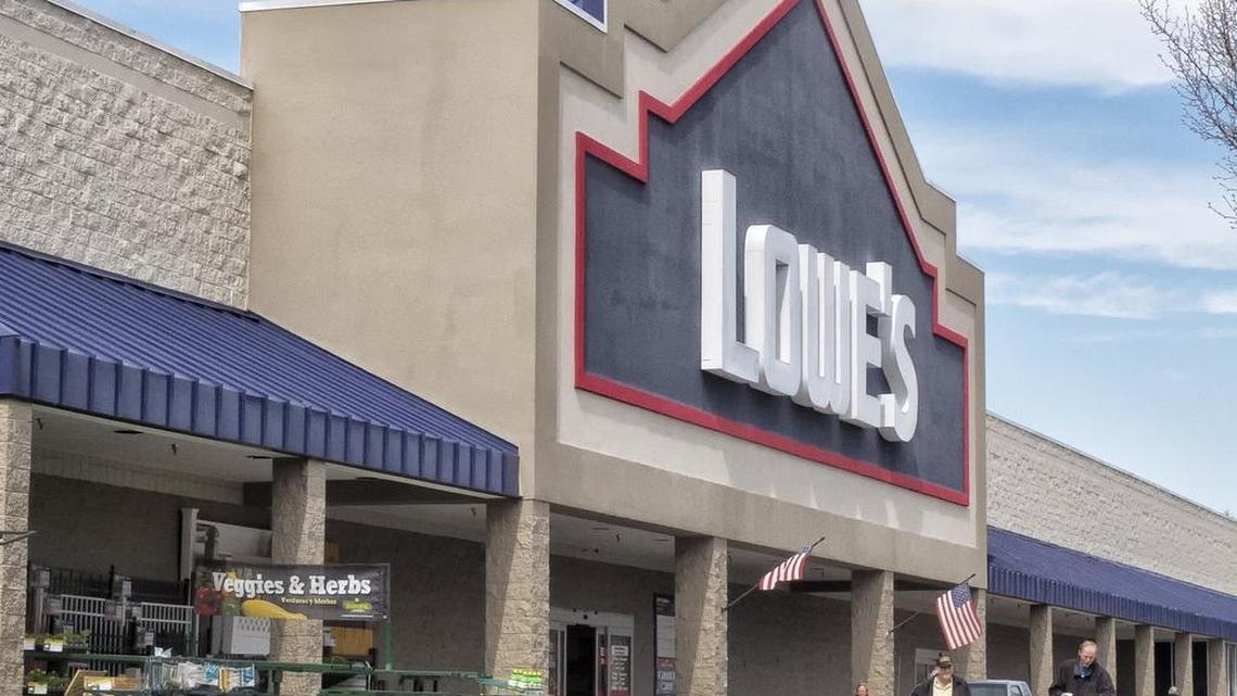 A Lowe’s store in Gastonia