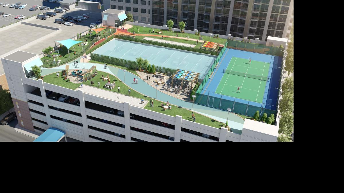 
SkyHouse Uptown’s ‘SkyPark’ will feature a dog park, among other amenities

