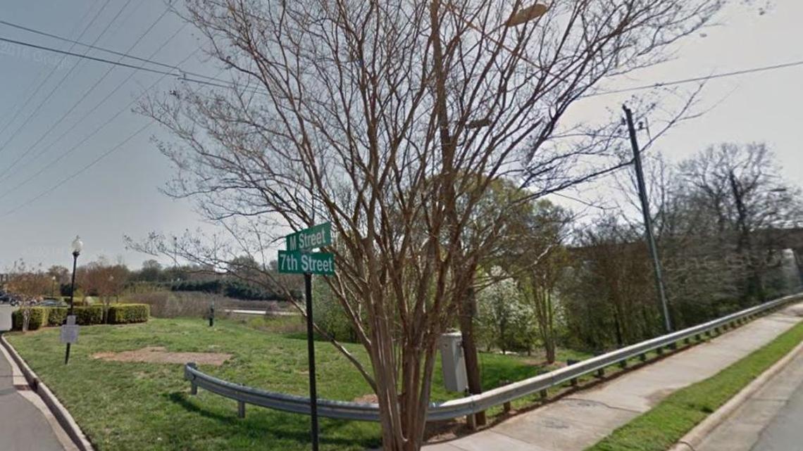 The vacant site at 7th and M streets.