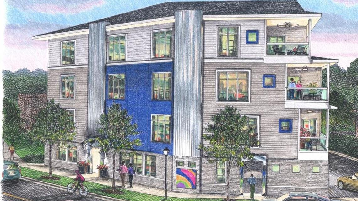 Rendering of NoDa Terrace