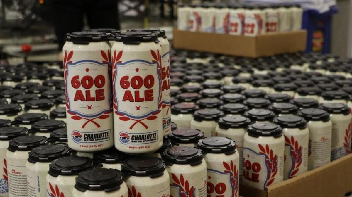 The new 600 Ale, made by Cabarrus Brewing Company