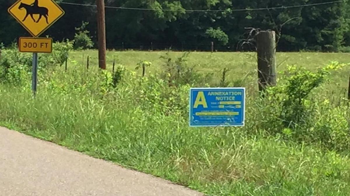 A portion of the property where a mixed-use development will add over 2,500 new homes in Fort Mill. Land is also set aside for business use, parks and open space.