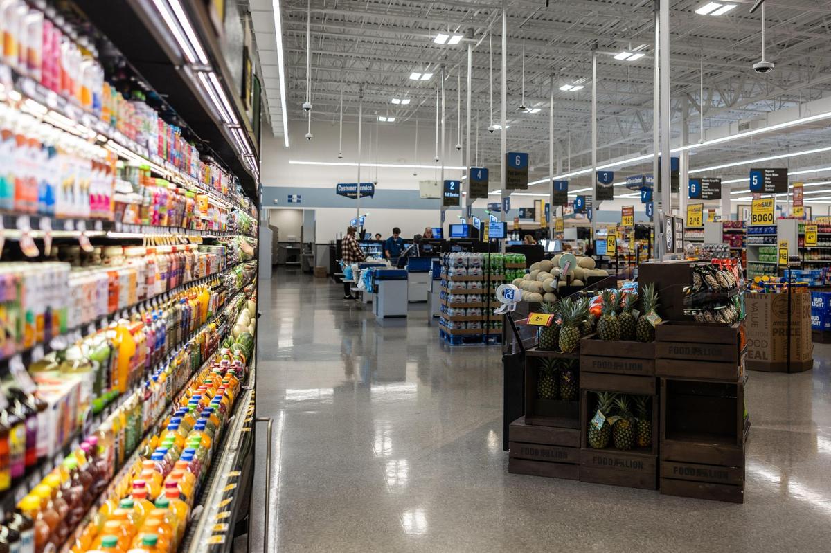 Food Lion in Troutman, N.C., on Monday, March 24, 2025.
