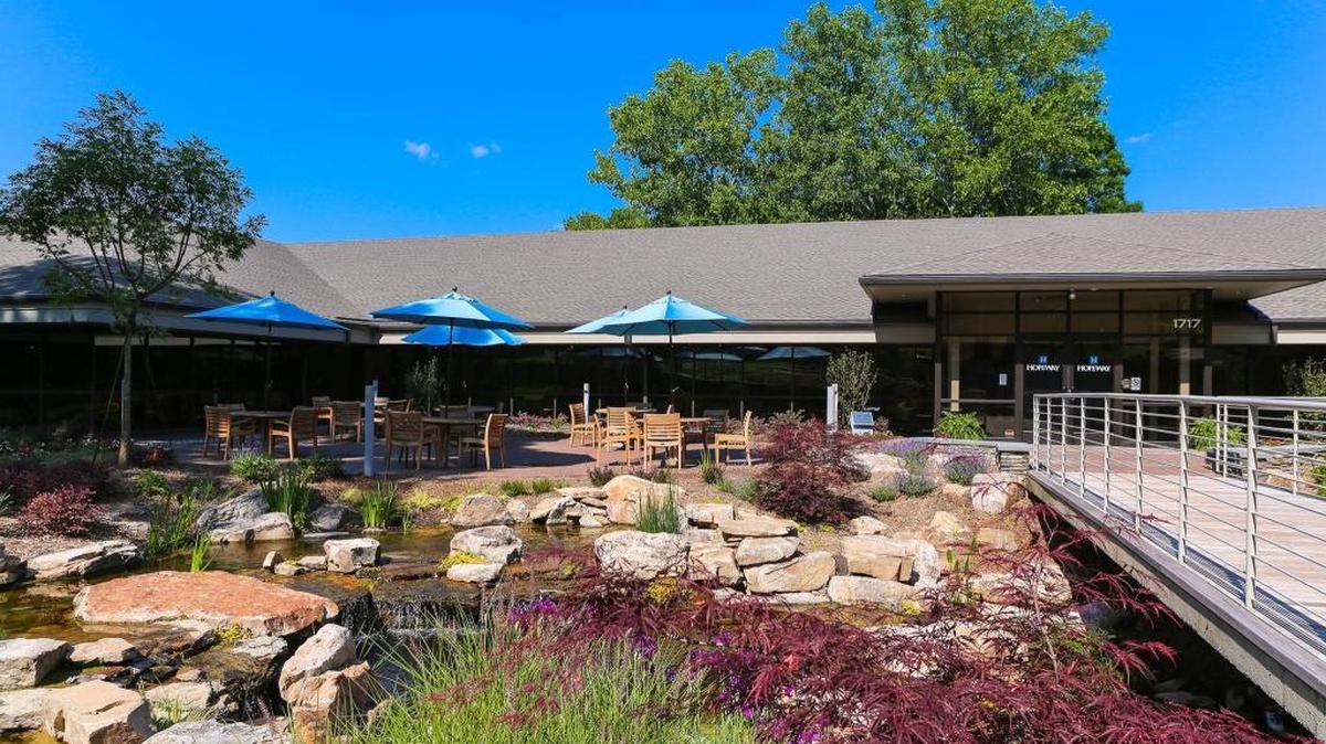 Exterior of HopeWay’s facility at 1717 Sharon Road West