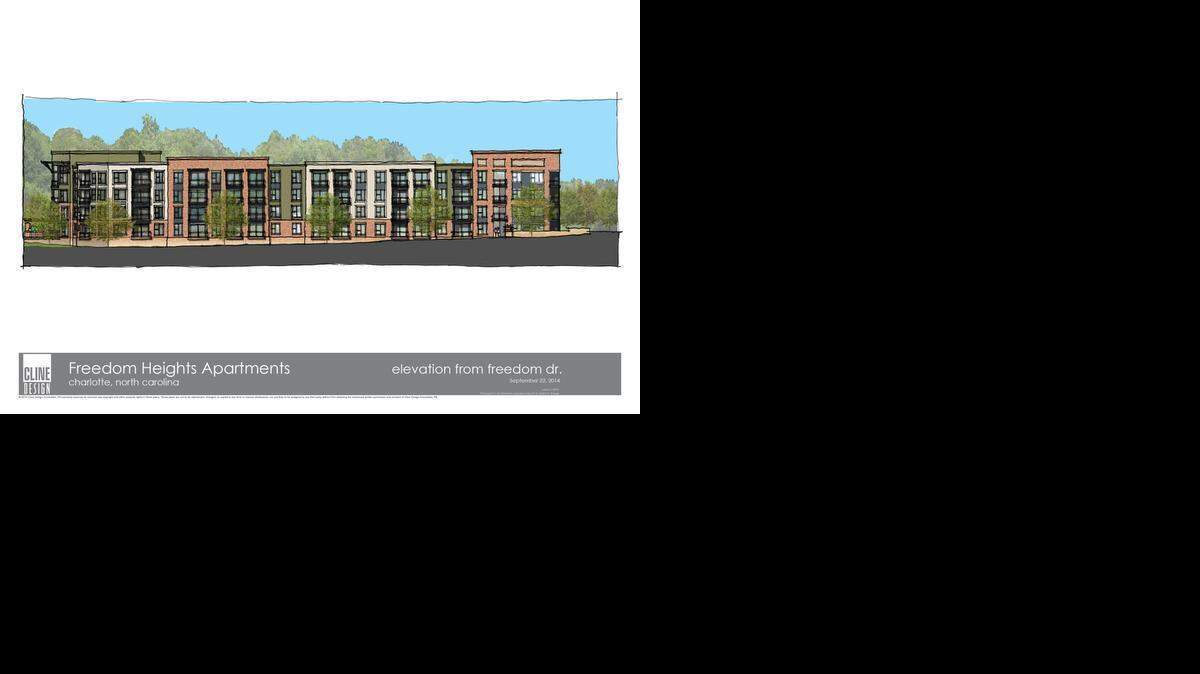 
Asbury Flats will include amenities such as a saltwater pool and a fitness center.
