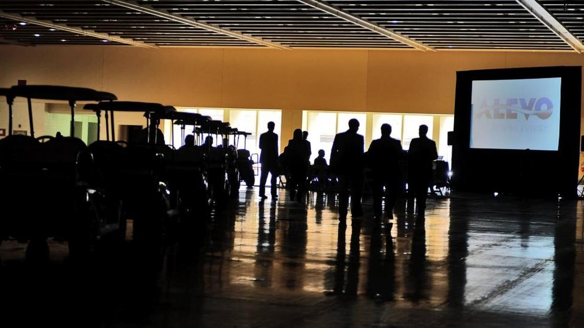 Swiss battery maker Alevo announced at a 2014 event that it would hire about 500 workers by the end of 2015, but hiring and production at the plant have lagged projections