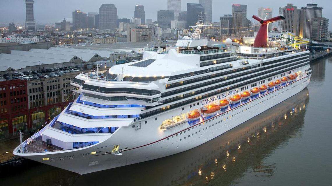 The Carnival Sunshine sailed from Charleston Thursday, making it the first time a major cruise ship has left SC since the start of the COVID-19 pandemic.