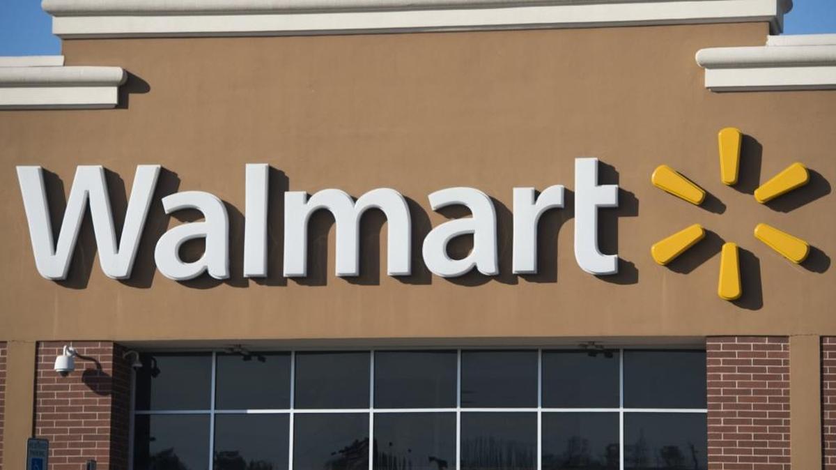 This December 31, 2014 file photo shows A Walmart store in Landover, Md.