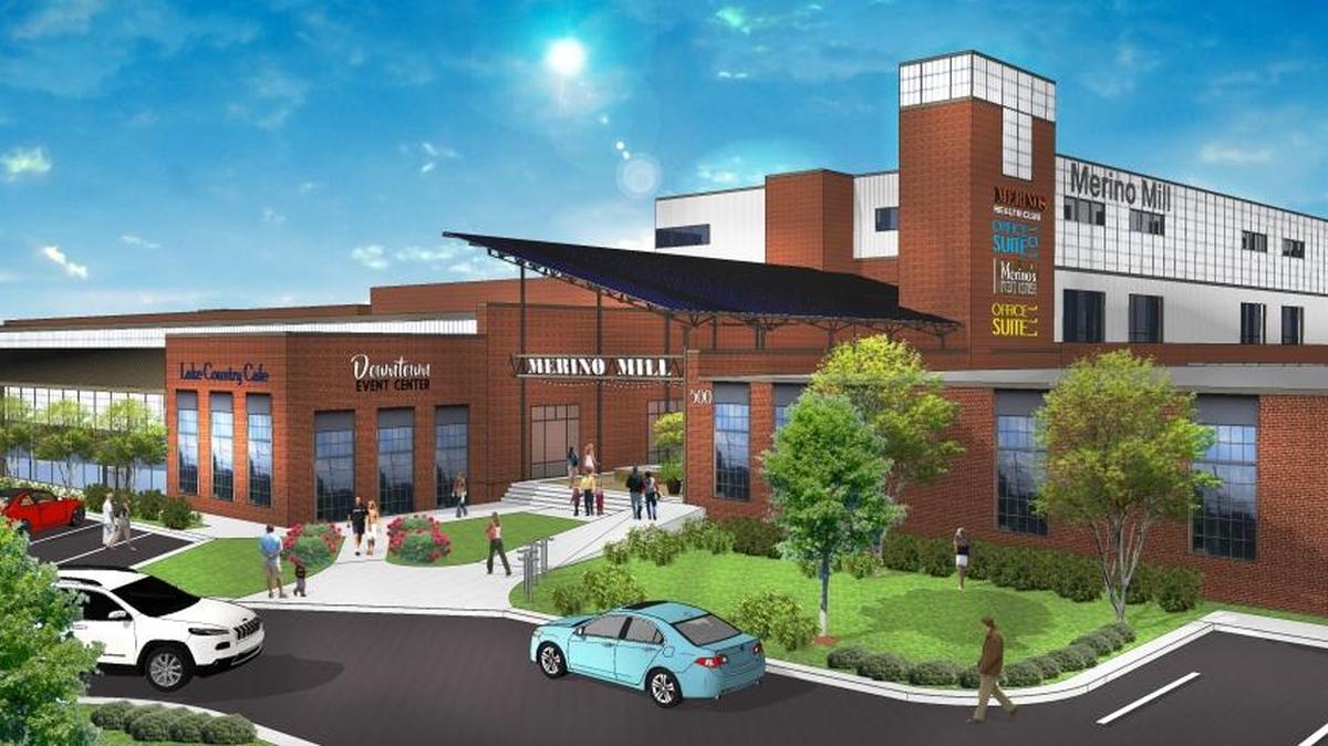 Rendering of Merino Mill.